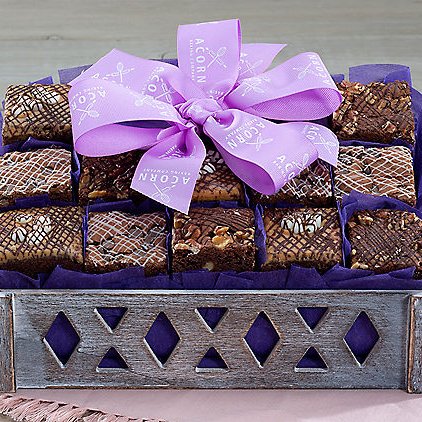 Ooey Gooey Brownies: Brownie Gift Basket