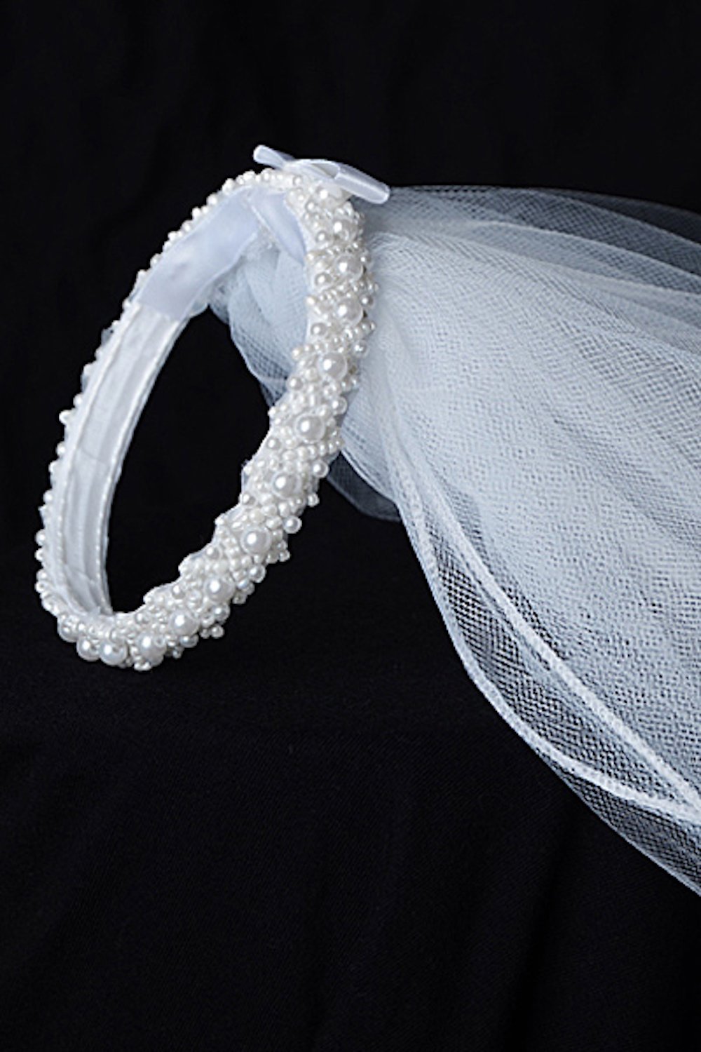 Accessories - Pearl Bun Veil
