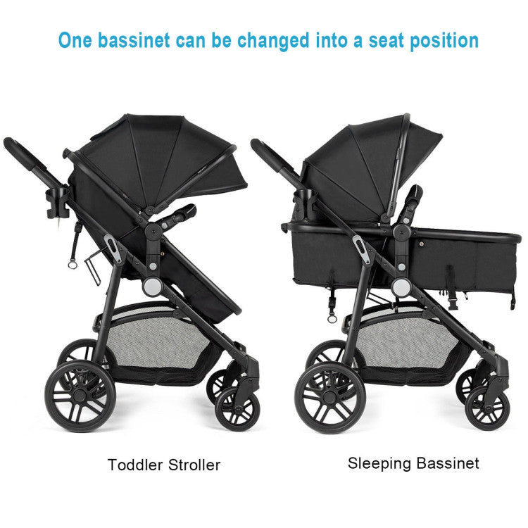 Baby Joy 2-in-1 Foldable Pushchair