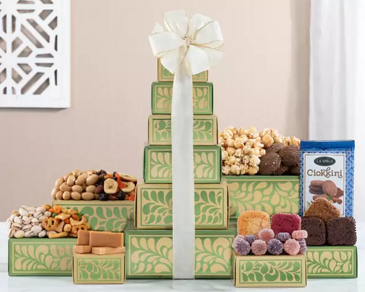 Nut, Brownie and More Gift Tower