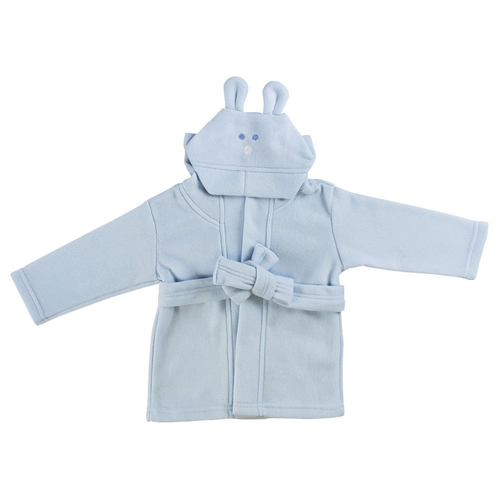 Fleece Robe Pastel with Rabbit Ears Hoodie