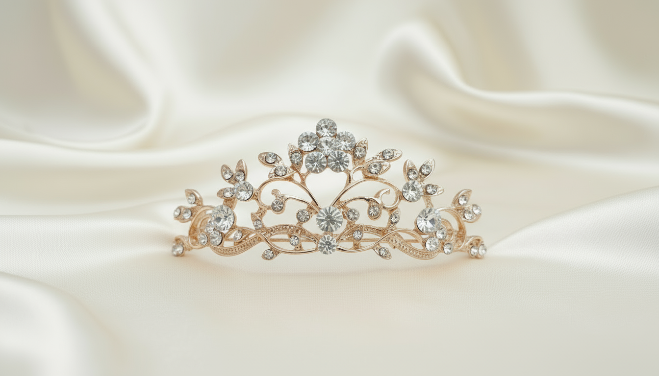 Gold jewelry piece from Calla Collection TR-511, featuring intricate design and shiny gold finish.