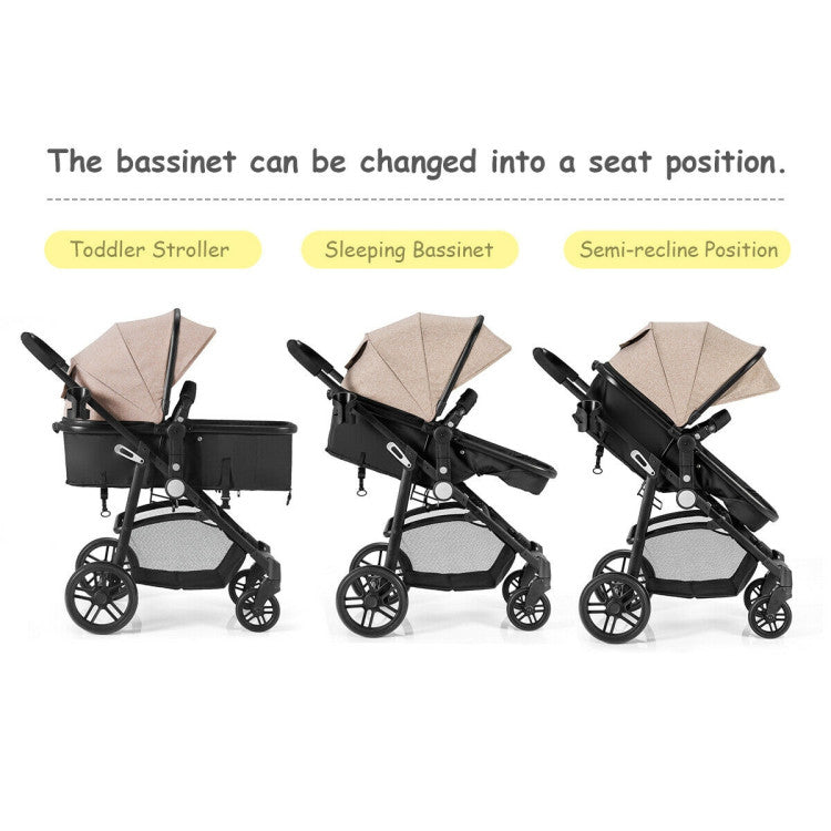 Baby Joy 2-in-1 Foldable Pushchair