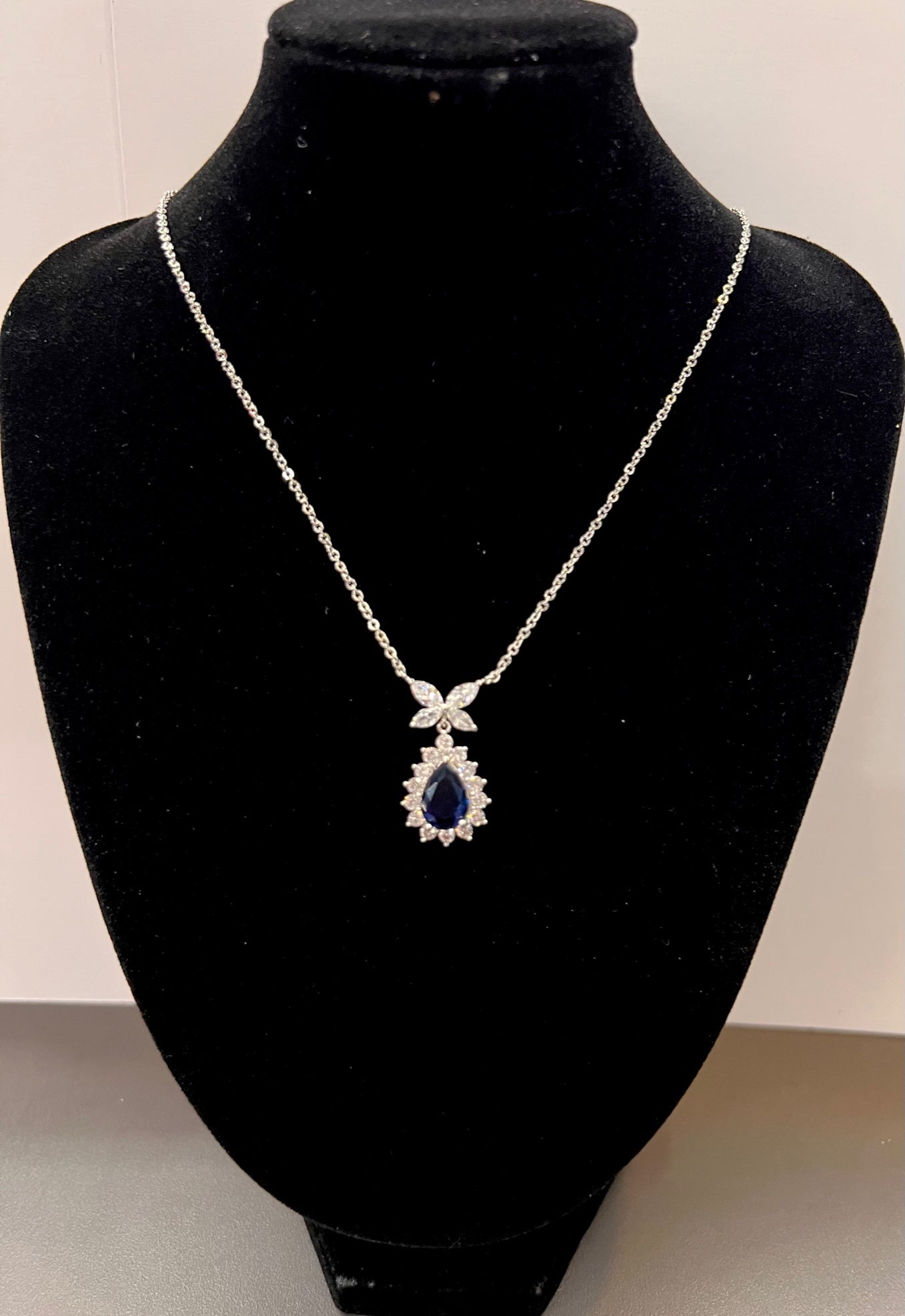 Calla Collection TR-22147 Timeless Glamour Cubic Zirconia Necklace Set