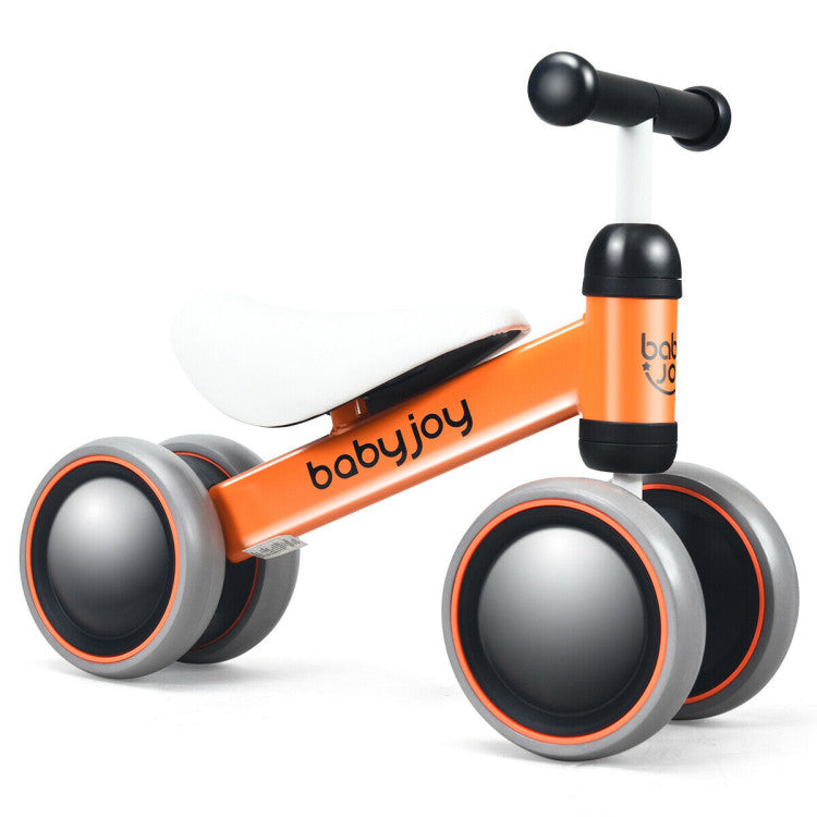 4 Wheels No-Pedal Baby Balance Bike