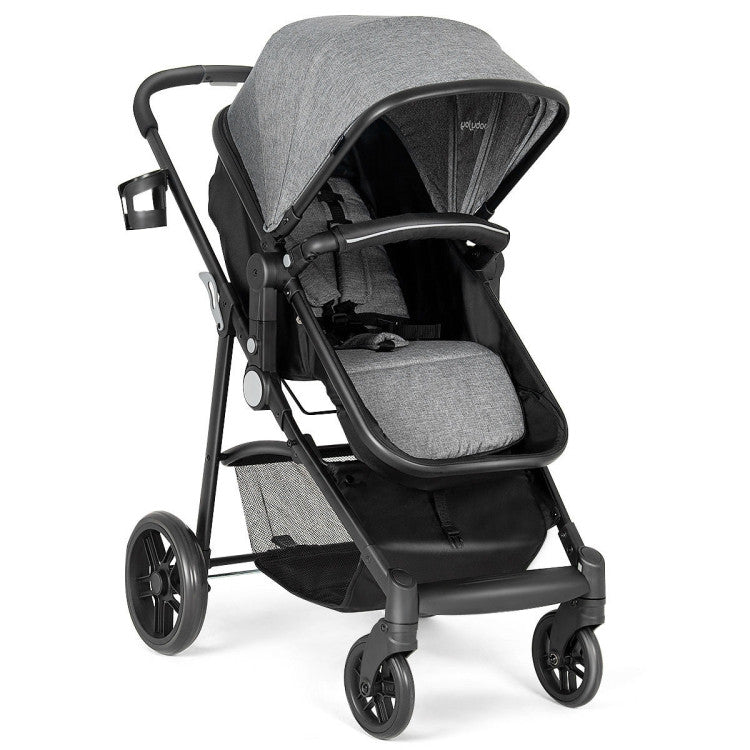 Baby Joy 2-in-1 Foldable Pushchair