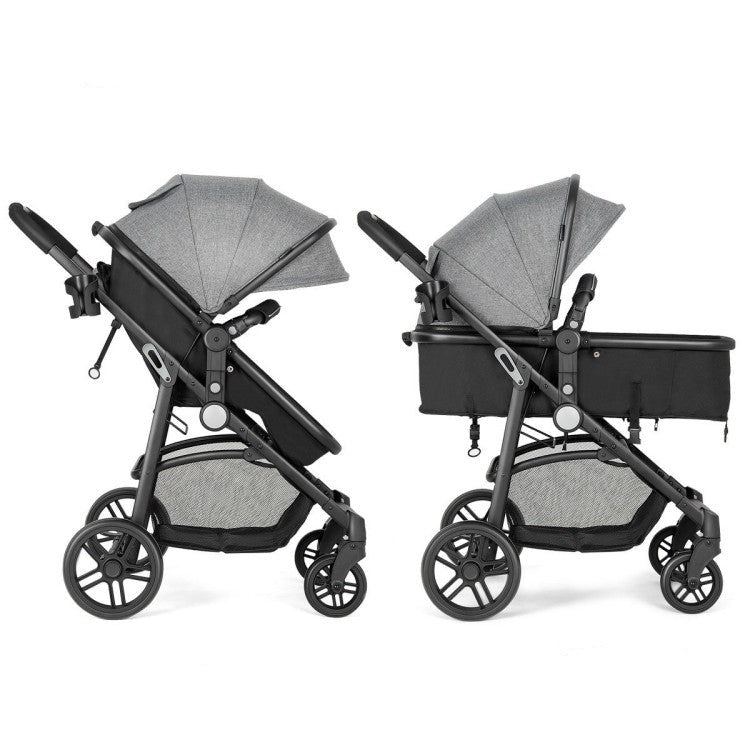 Baby Joy 2-in-1 Foldable Pushchair