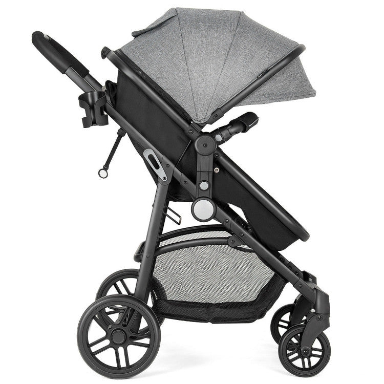 Baby Joy 2-in-1 Foldable Pushchair