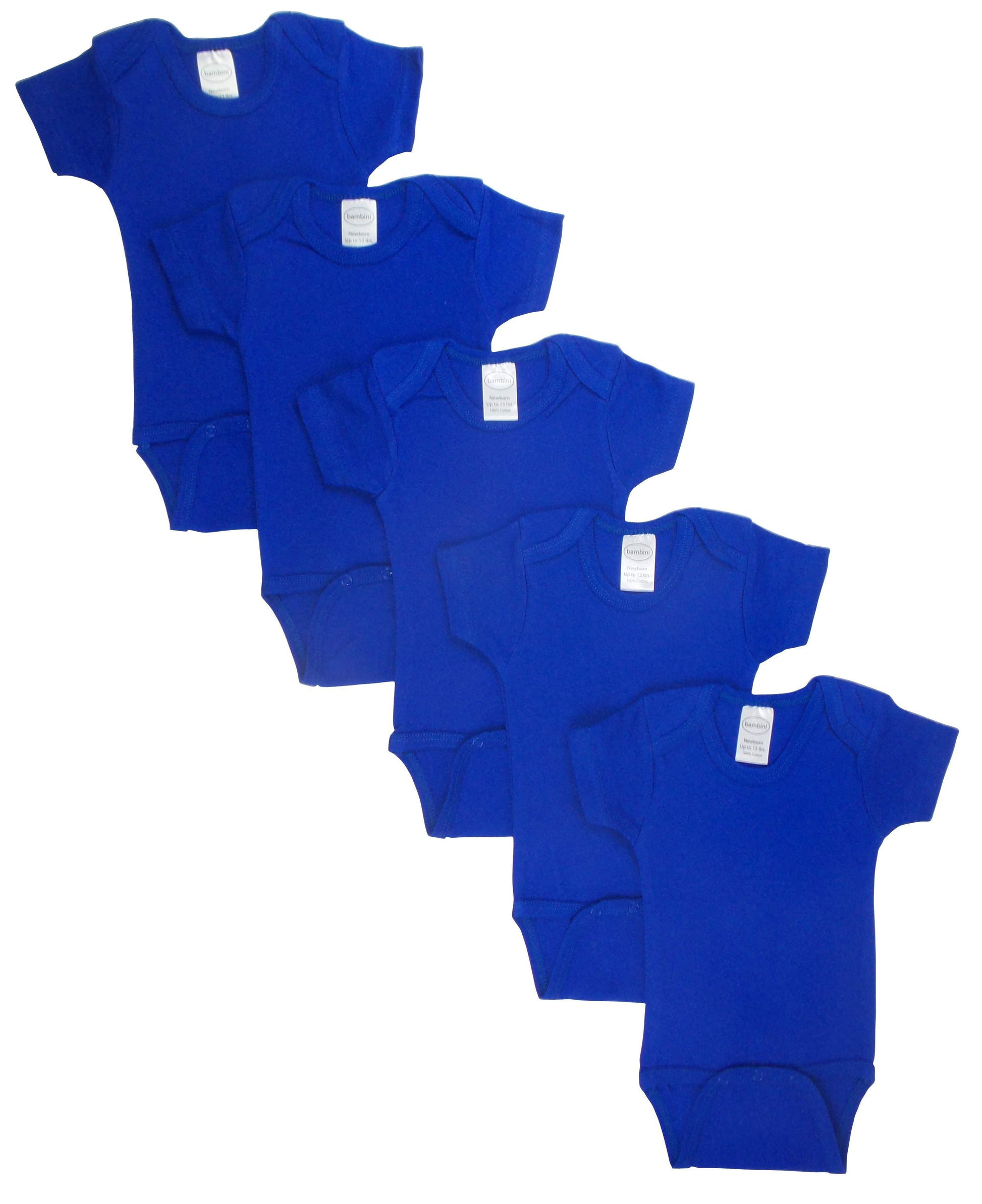 6 Pack Bambini Onesie (NB,S,M,L)-Bambini-Baby Bodysuit,Baby Clothes,Baby Onesies,Body Suit