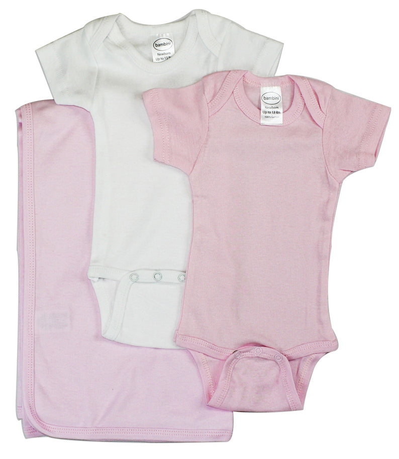 Baby Girl 3 Pc Layette Sets NCF_0406