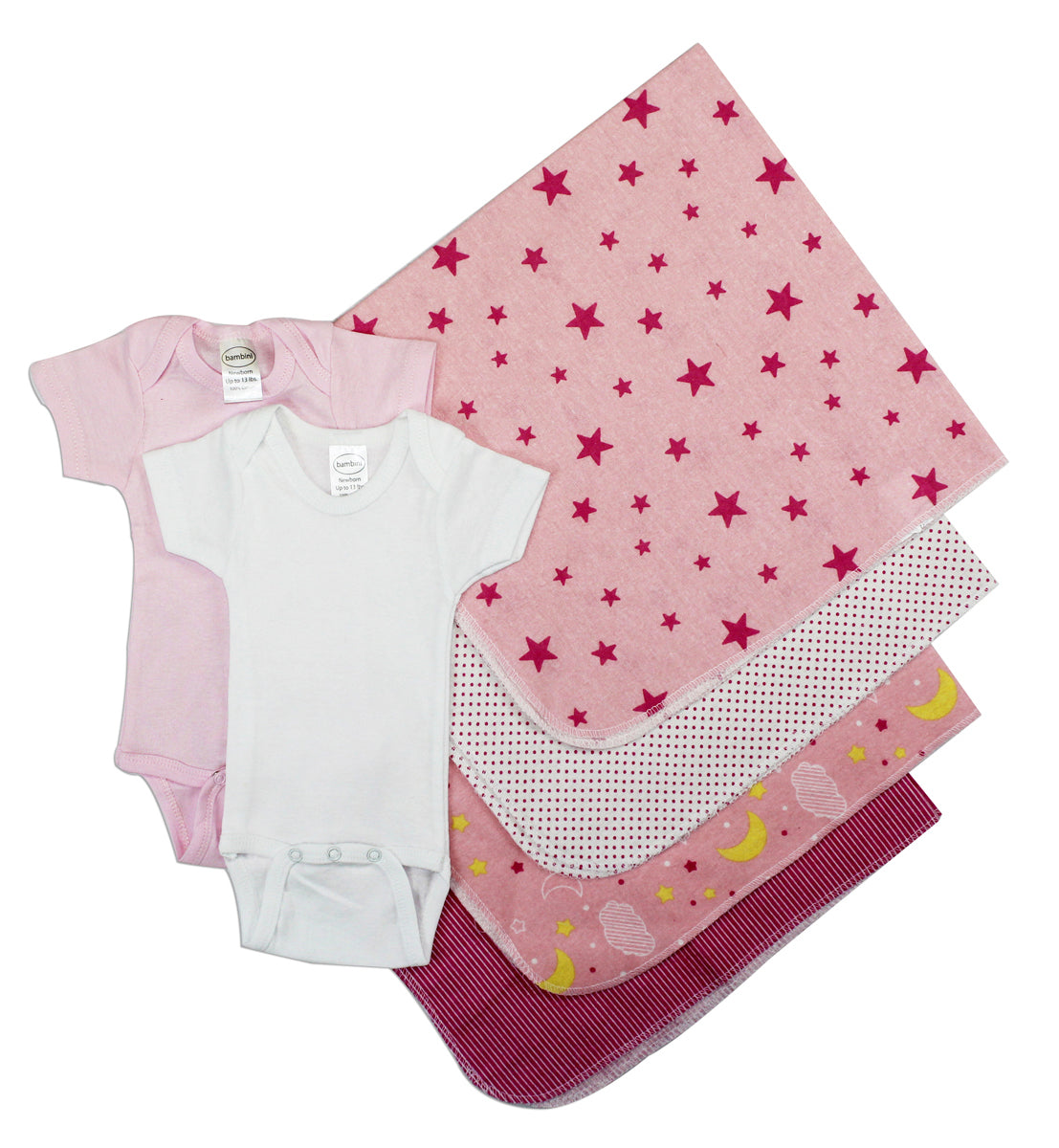 Baby Girl 6 Pc Layette Sets NC_0409