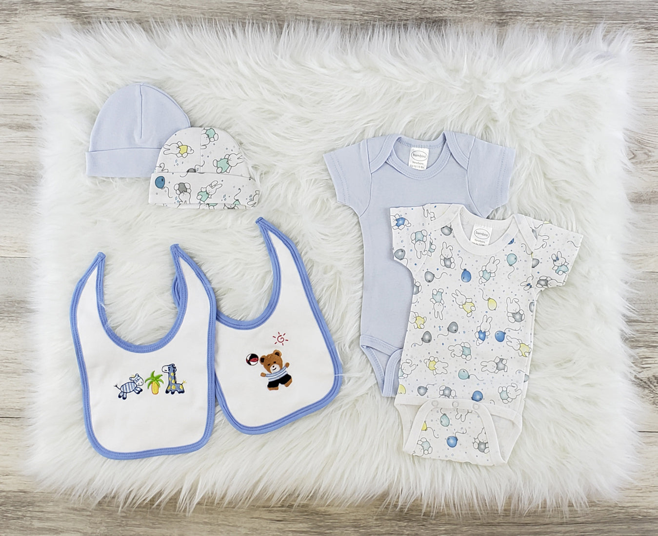 6 Pc Layette Baby Clothes Set LS_0544