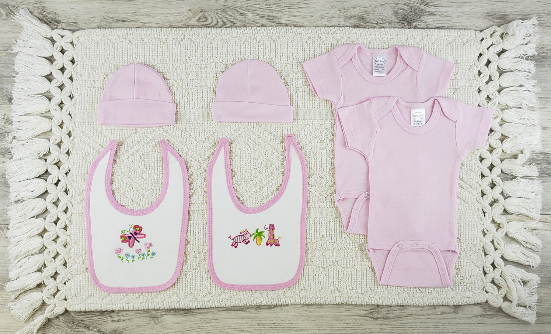 6 Pc Layette Baby Clothes Set LS_0547