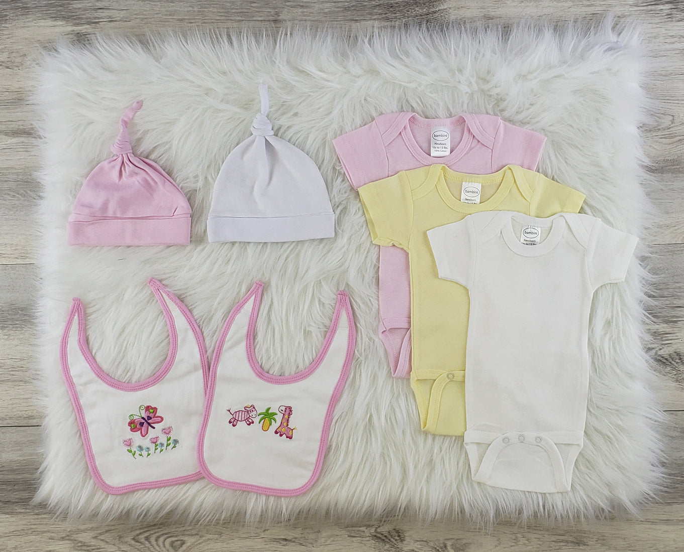 7 Pc Layette Baby Clothes Set LS_0549