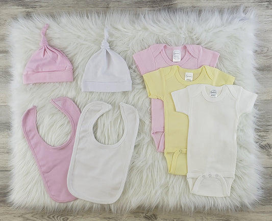 7 Pc Layette Baby Clothes Set LS_0550