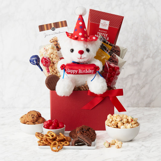 Beary Happy Birthday: Festive Gift Basket