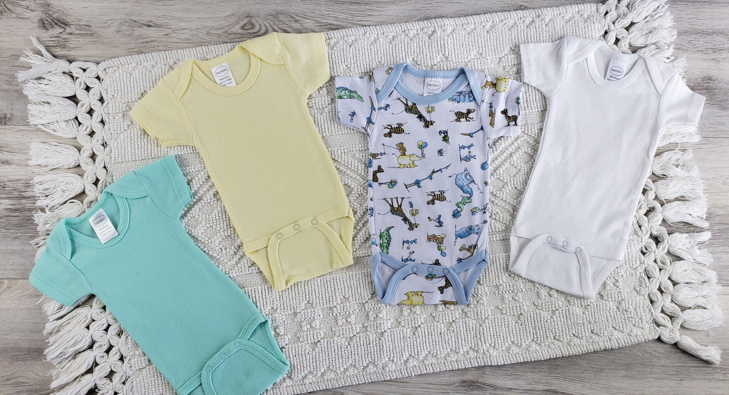 4 Pc Layette Baby Clothes Set LS_0560