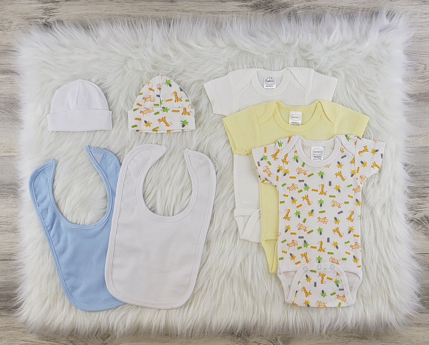 7 Pc Layette Baby Clothes Set LS_0557