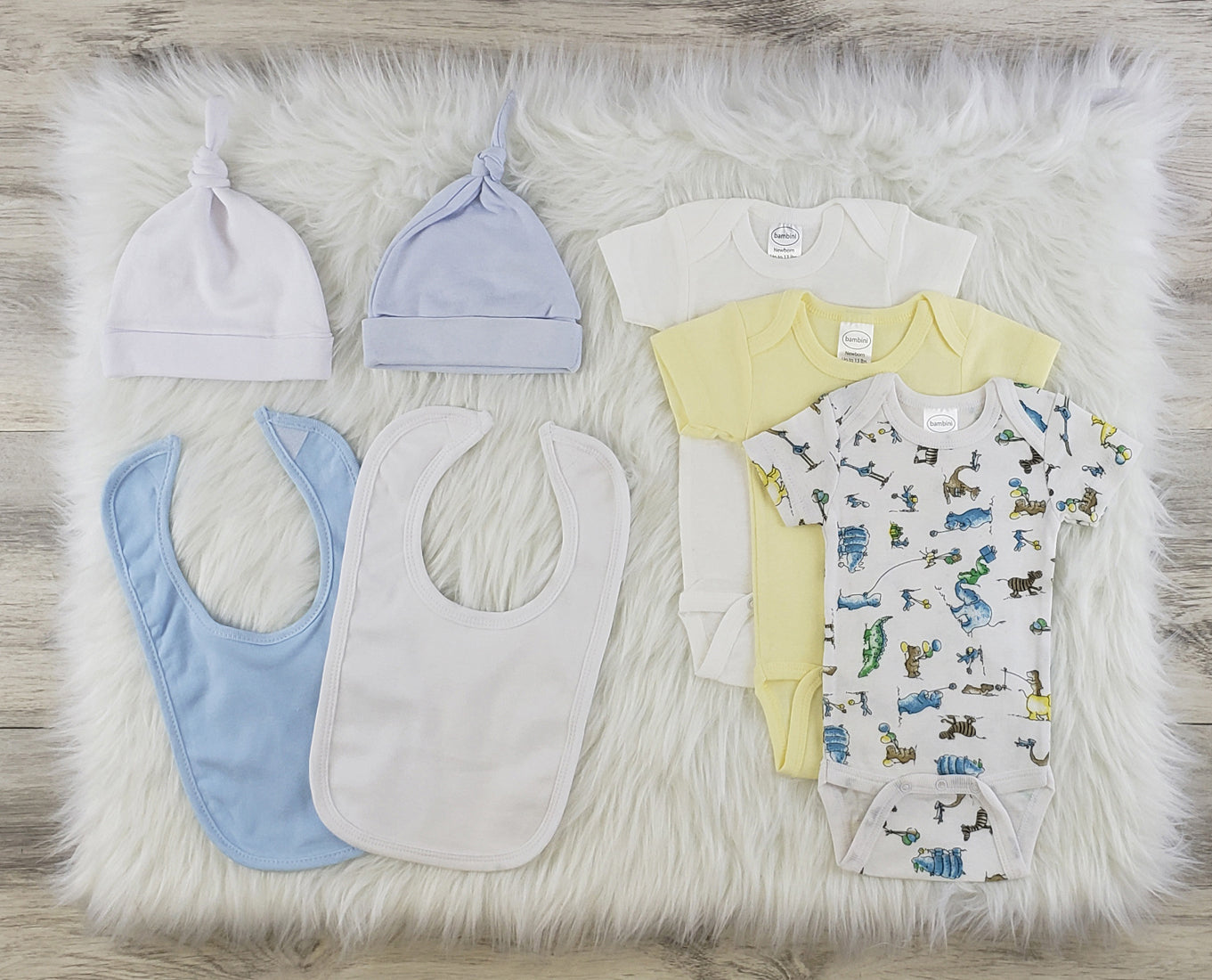 7 Pc Layette Baby Clothes Set LS_0583