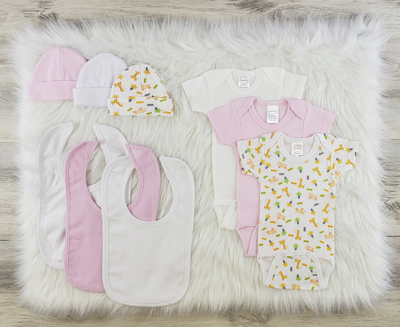9 Pc Layette Baby Clothes Set LS_0563