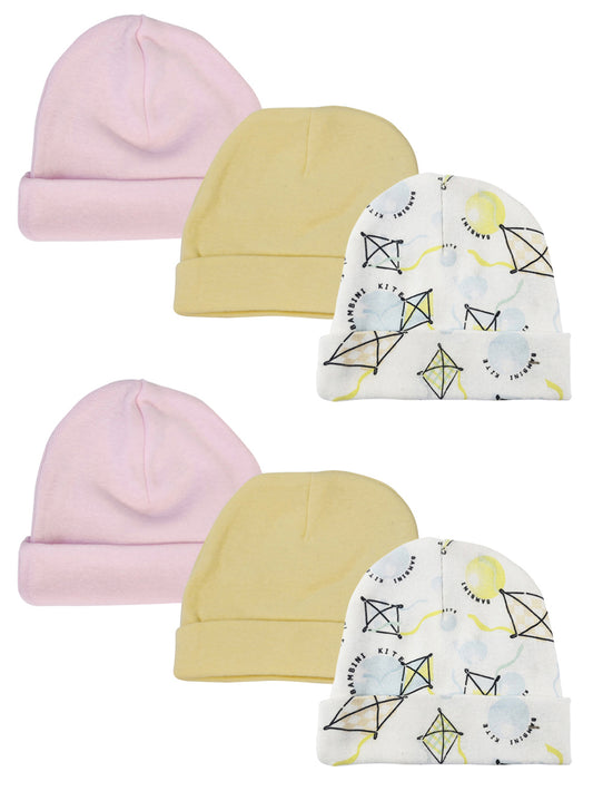 Baby Girls Caps (Pack of 6) NC_0356