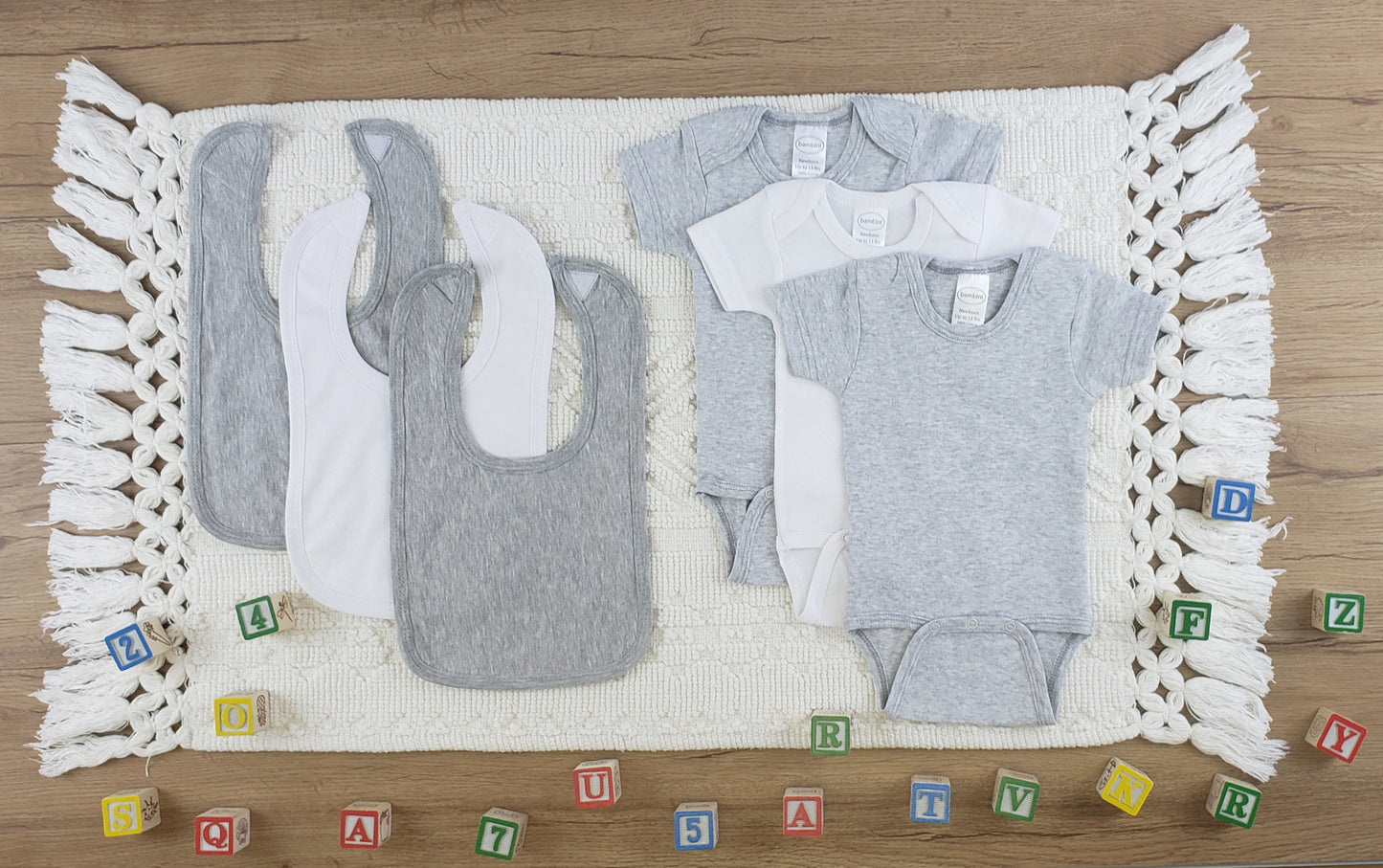 6 Pc Layette Baby Clothes Set LS_0568