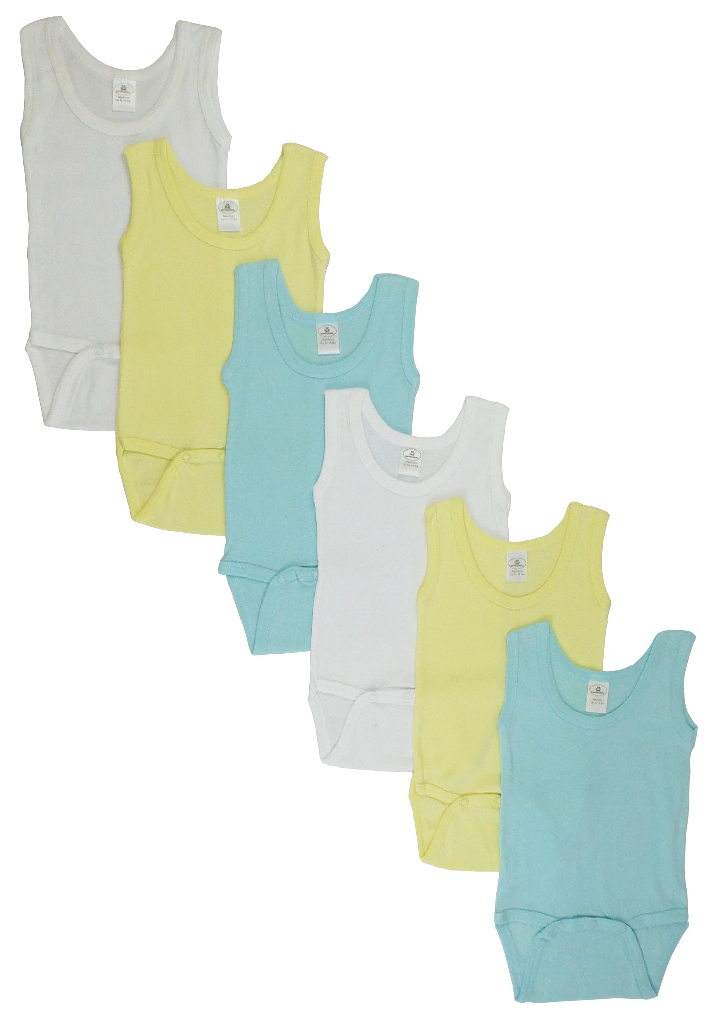 Boys Tank Top Onezies 6 Pack 107_107