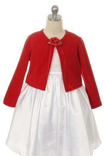 Plain Cardigan-Kid's Dream-1_2,3_4,5_6,7_8,big_girl,color_White,fabric_Satin,little_girl,size_02,size_04,size_06,size_08,size_10,size_12,size_14