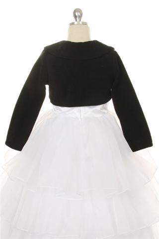 Classic Bolero-Kid's Dream-1_2,3_4,5_6,7_8,big_girl,color_White,fabric_Satin,little_girl,size_02,size_04,size_06,size_08,size_10,size_12,size_14