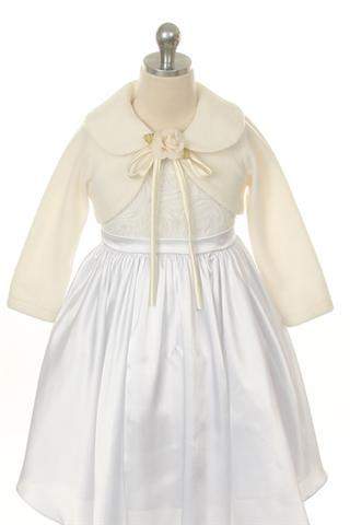 Classic Bolero-Kid's Dream-1_2,3_4,5_6,7_8,big_girl,color_White,fabric_Satin,little_girl,size_02,size_04,size_06,size_08,size_10,size_12,size_14