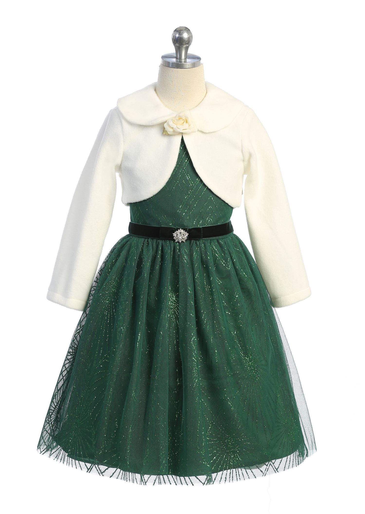 Classic Bolero-Kid's Dream-1_2,3_4,5_6,7_8,big_girl,color_White,fabric_Satin,little_girl,size_02,size_04,size_06,size_08,size_10,size_12,size_14