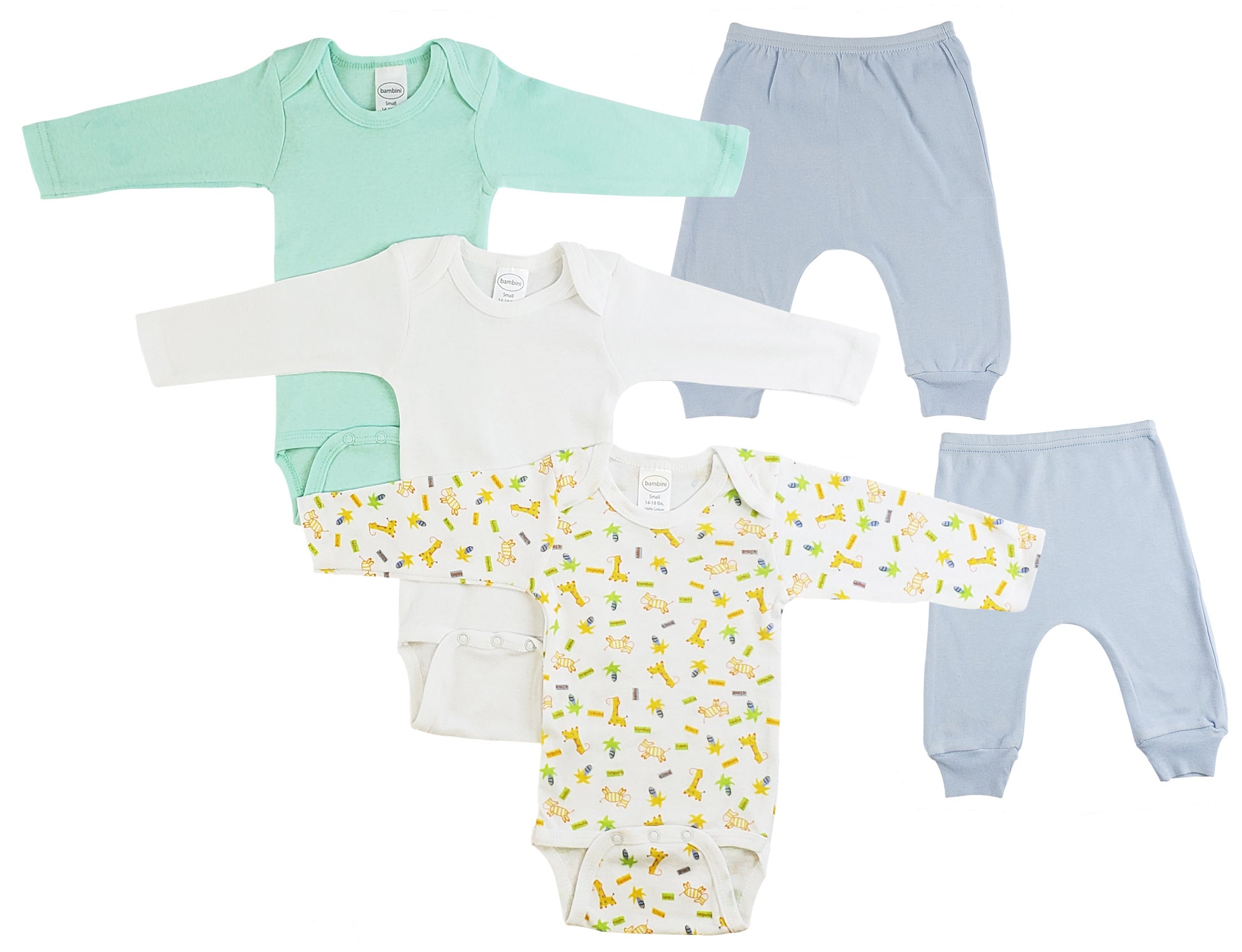 Infant Boys Long Sleeve Onezies and Joggers CS_0497