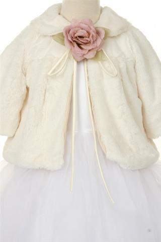 Extra Soft Fur Half Coat Baby-Kid's Dream-1_2,3_4,5_6,7_8,big_girl,color_White,fabric_Satin,little_girl,size_02,size_04,size_06,size_08,size_10,size_12,size_14