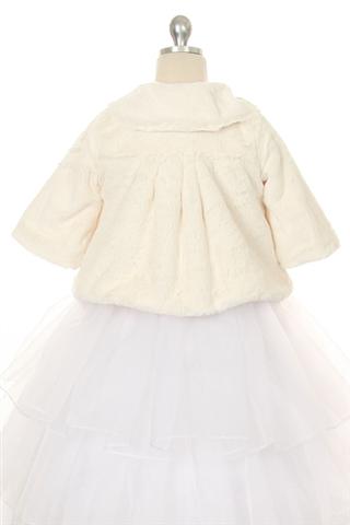 Extra Soft Fur Half Coat Baby-Kid's Dream-1_2,3_4,5_6,7_8,big_girl,color_White,fabric_Satin,little_girl,size_02,size_04,size_06,size_08,size_10,size_12,size_14