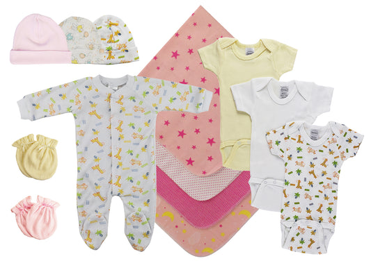 Baby Girls 13 Pc Layette Sets NC_0532