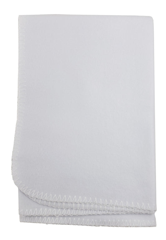 White Polarfleece Blanket 3600W