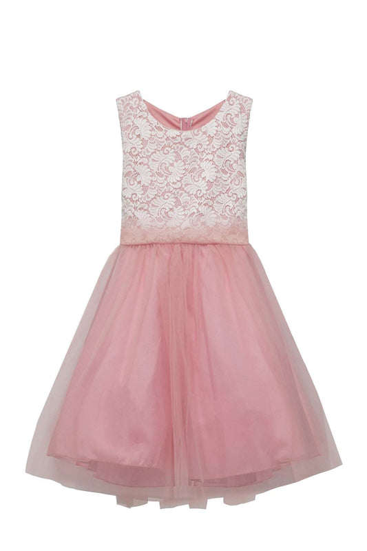 Stretch Lace Plus Size Girl Dress-Kid's Dream-big_girl,color_Aqua,color_Dusty Rose,Color_Lavender,color_Lime,Color_Red,color_Yellow,fabric_Tulle,girl-dress,Pink-collection,size_14.5,size_16.5,size_18.5,size_20.5