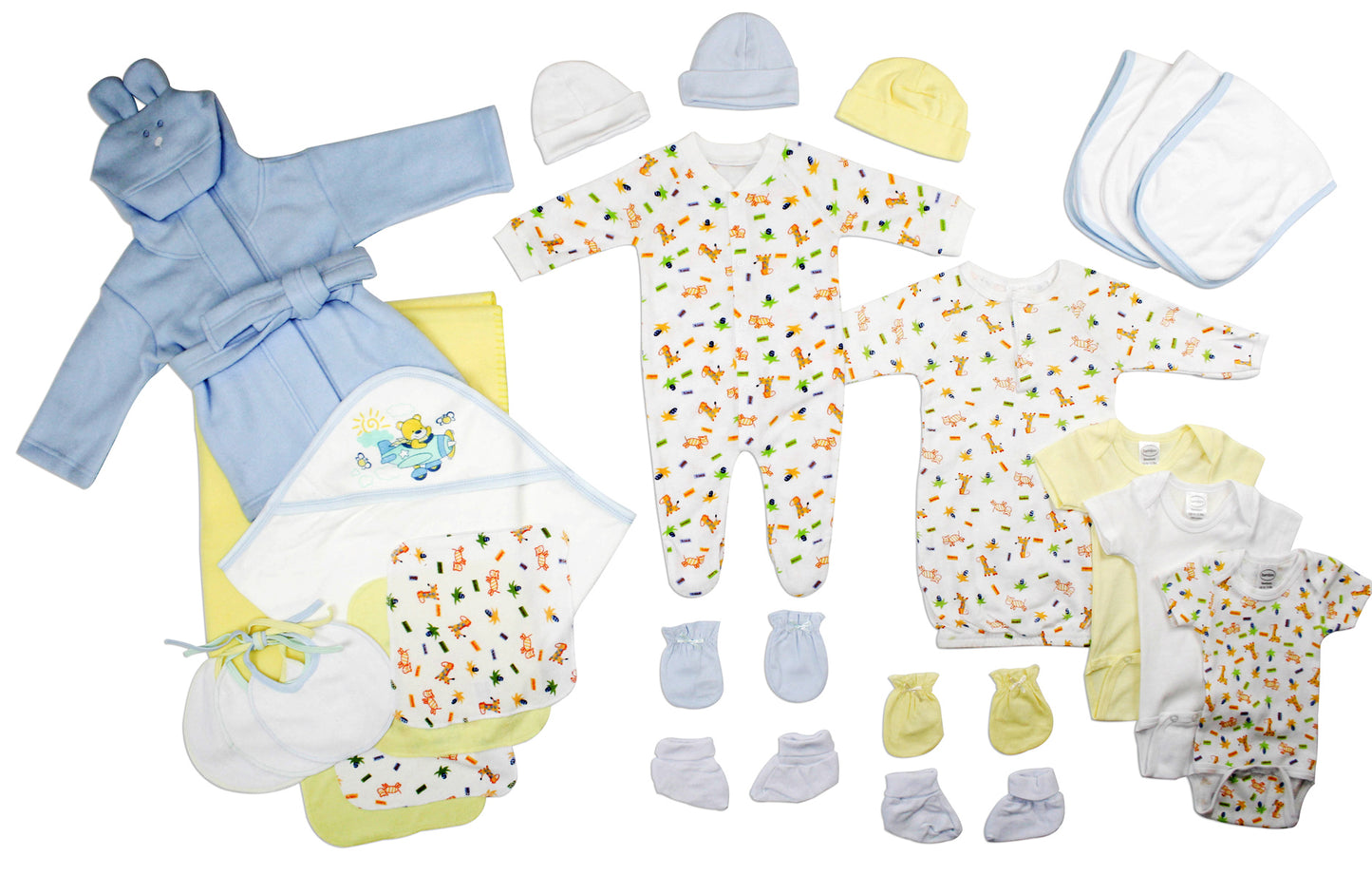 Newborn Baby Boys 25 Pc Layette Baby Shower Gift Set LS_0112