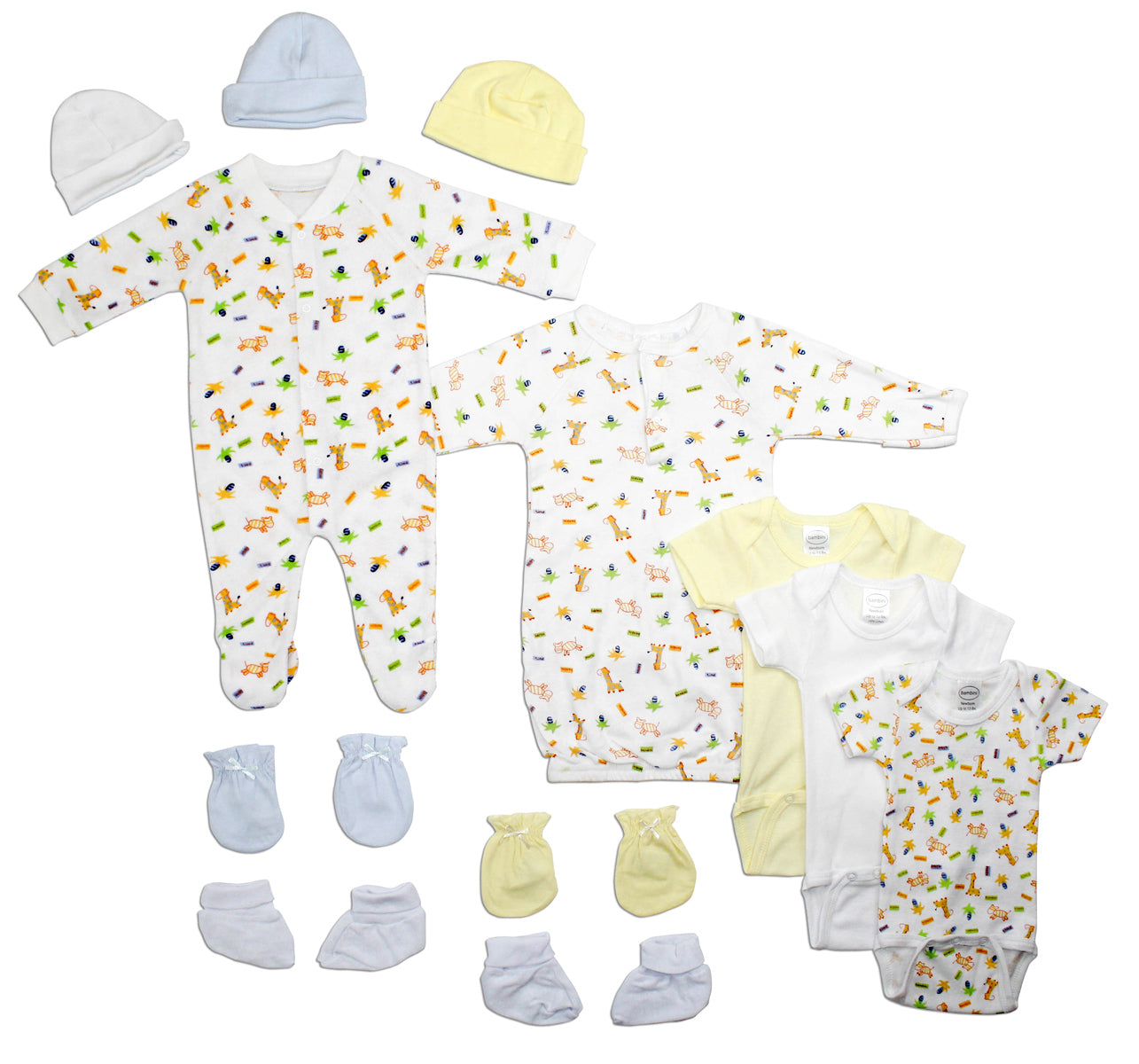 Newborn Baby Boys 12 Pc Layette Baby Shower Gift Set LS_0110