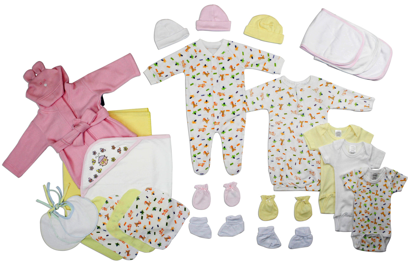 Newborn Baby Girls 25 Pc Layette Baby Shower Gift Set LS_0119