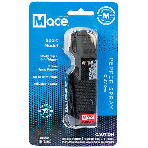 Mace Pepper Spray Jogger Model Black