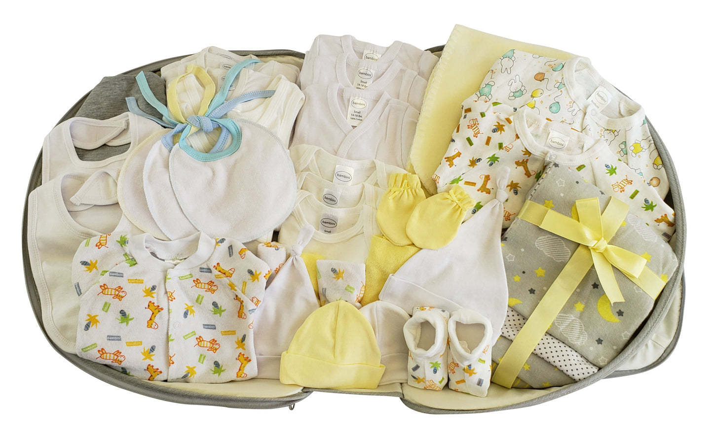 Unisex 44 pc Baby Clothing Starter Set with Diaper Bag 808-44-Set