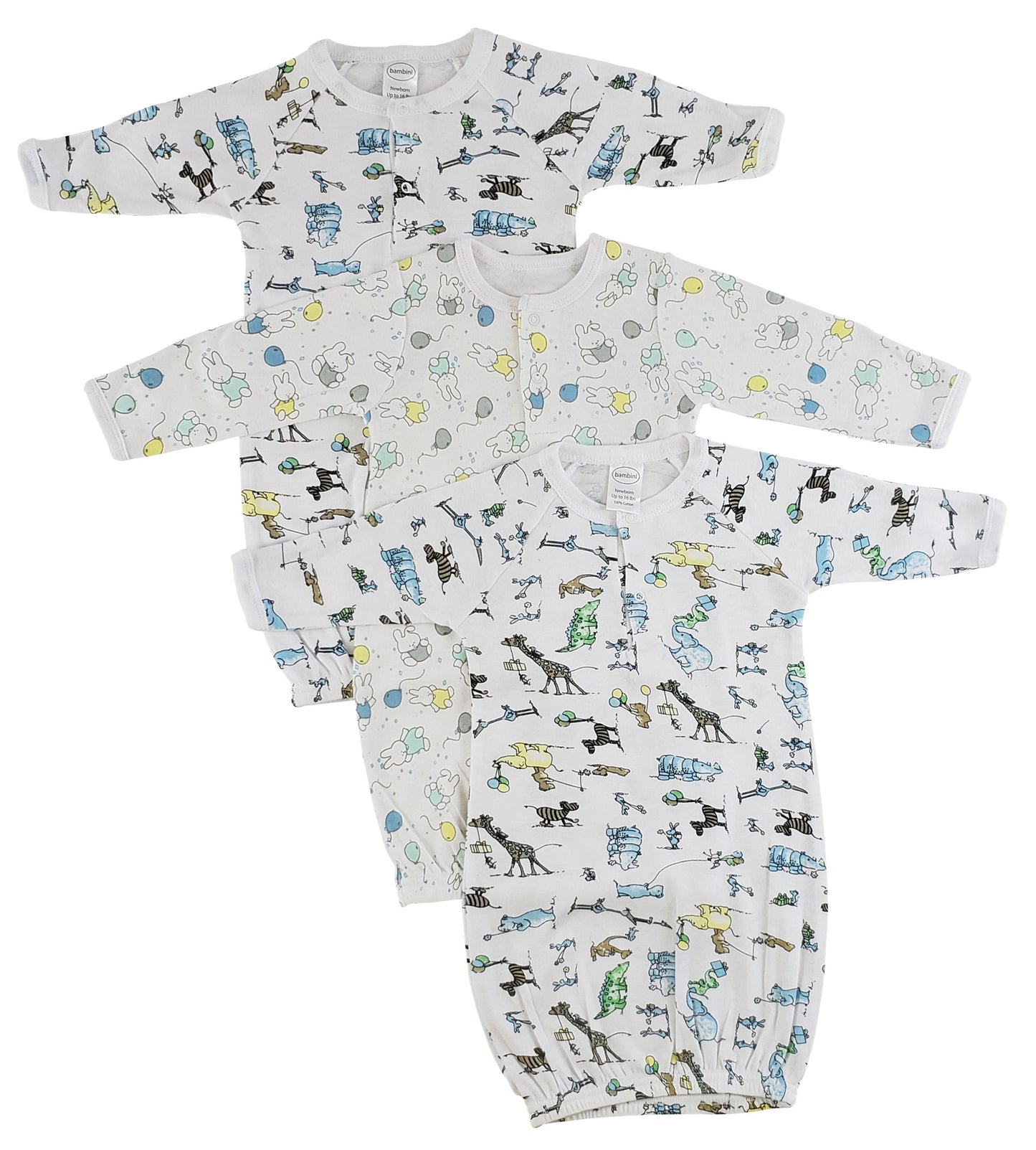 Infant Gowns - 3 Pack CS_0082