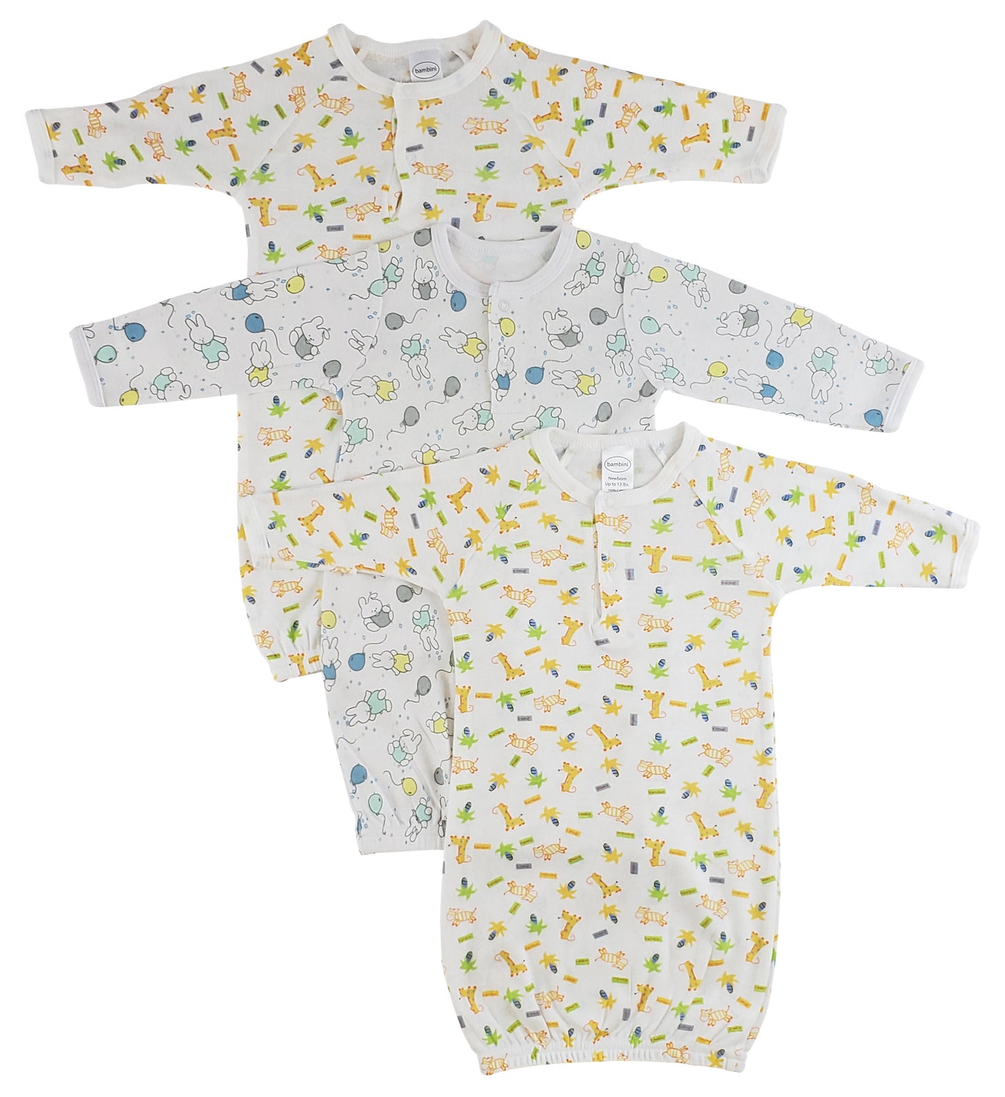 Infant Gowns - 3 Pack CS_0084