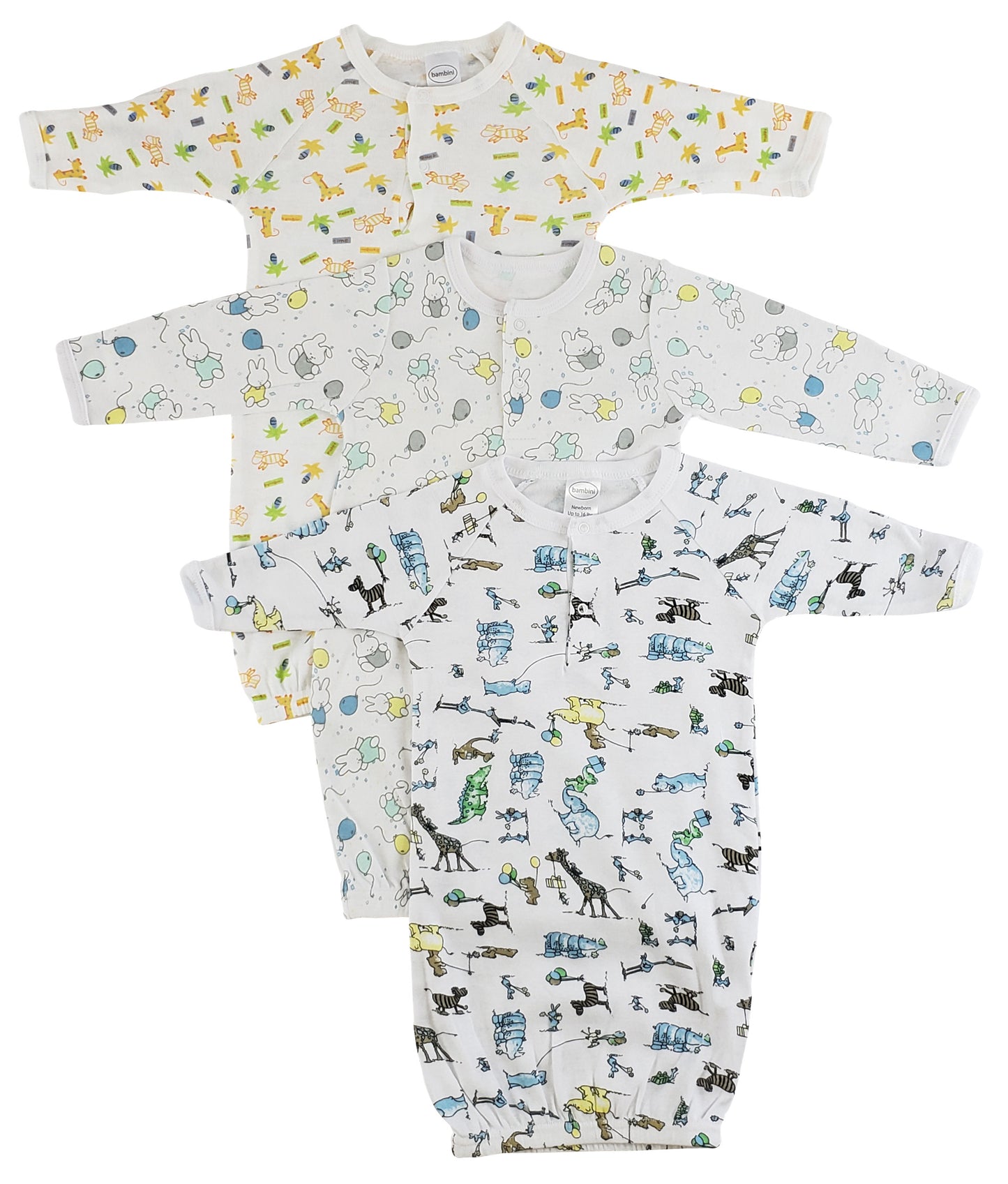 Infant Gowns - 3 Pack CS_0085