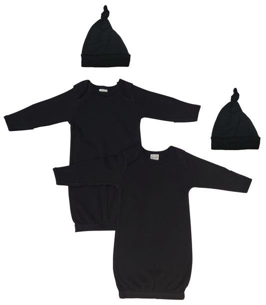 Unisex Newborn Baby 4 Piece Gown Set NC_0857