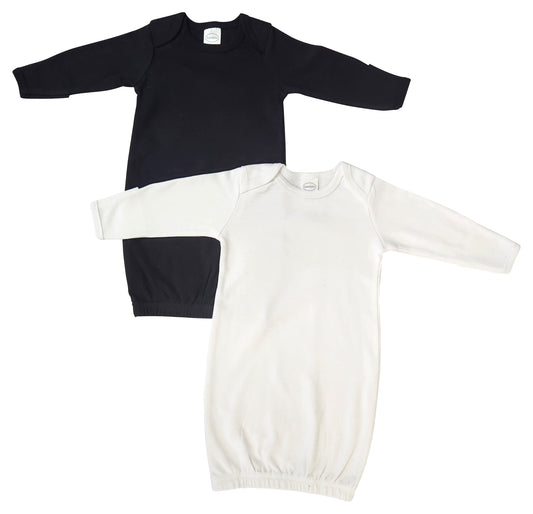 Unisex Newborn Baby 2 Piece Gown Set NC_0867