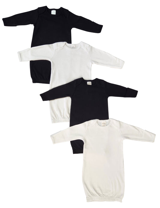 Unisex Newborn Baby 4 Piece Gown Set NC_0869