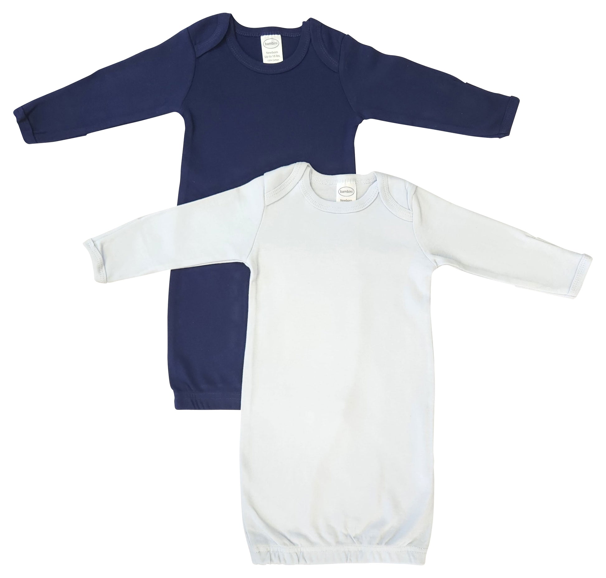Newborn Baby Boy 2 Piece Gown Set NC_0843