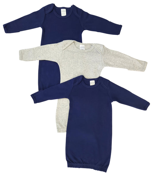 Unisex Newborn Baby 3 Piece Gown Set NC_0878